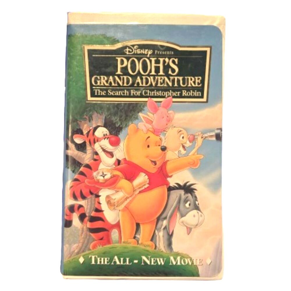Disney Pooh’s Grand Adventure: The Search for Christopher Robin VHS (1997)